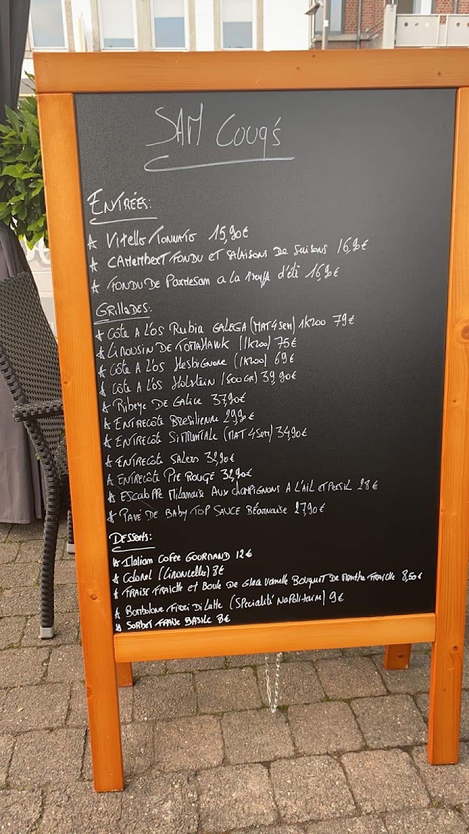 Menu Sam Couq's-9